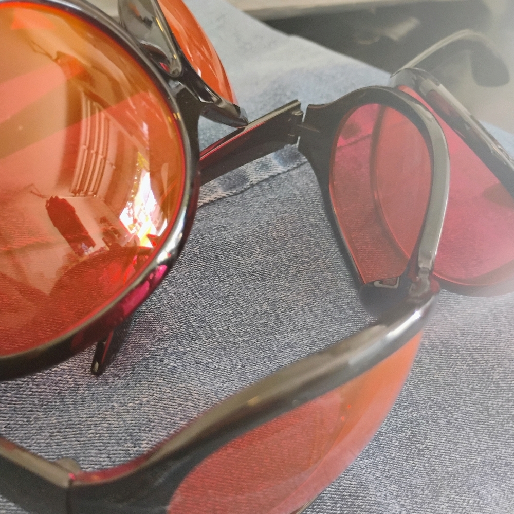 🔥Hot Sassy 2025 New Red Sexy Bubble Cat Eye Anti-Glare Diva Glasses - Picture 3 of 5